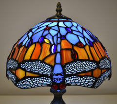 10 Inch Handmade Stained Glass Tiffany Style Lamp Shade for Table/Pendant/Ceiling