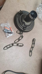 Tiffany Multicolored Dragonfly Style Ceiling Lamp 10 inch Shade Stained Glass