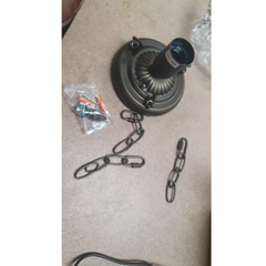 Antique Style Ceiling Base for 10" Lamp Shades