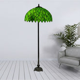 Tiffany Style Standard Lamp Green Color