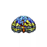 10 Inch Multicolor Handmade Tiffany Style Stained Glass Lamp Shade for Table/Pendant/Ceiling