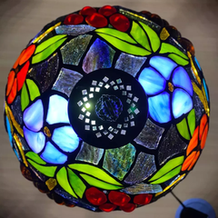 10 Inch Flower Design Tiffany Style Lamp Shade
