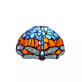 10 Inch Handmade Stained Glass Tiffany Style Lamp Shade for Table/Pendant/Ceiling
