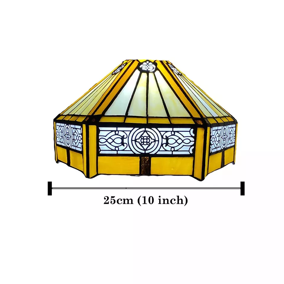10 Inch Hexagonal Lamp Shade For Table Lamp, Pendent Lamp & Ceiling Lamp