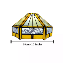 10 Inch Hexagonal Lamp Shade For Table Lamp, Pendent Lamp & Ceiling Lamp