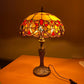 16 Inch Table Lamp Tiffany Style Stained Glass Multicolor