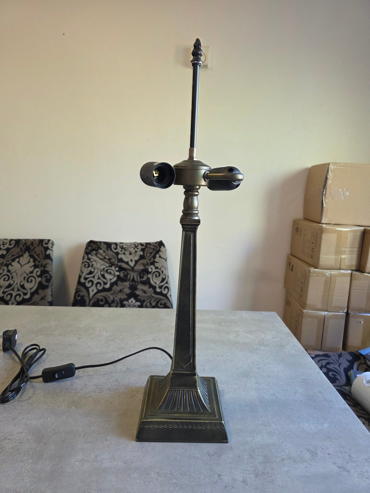 New Tiffany Style Lamp Base For 16 Inch Table Lamps