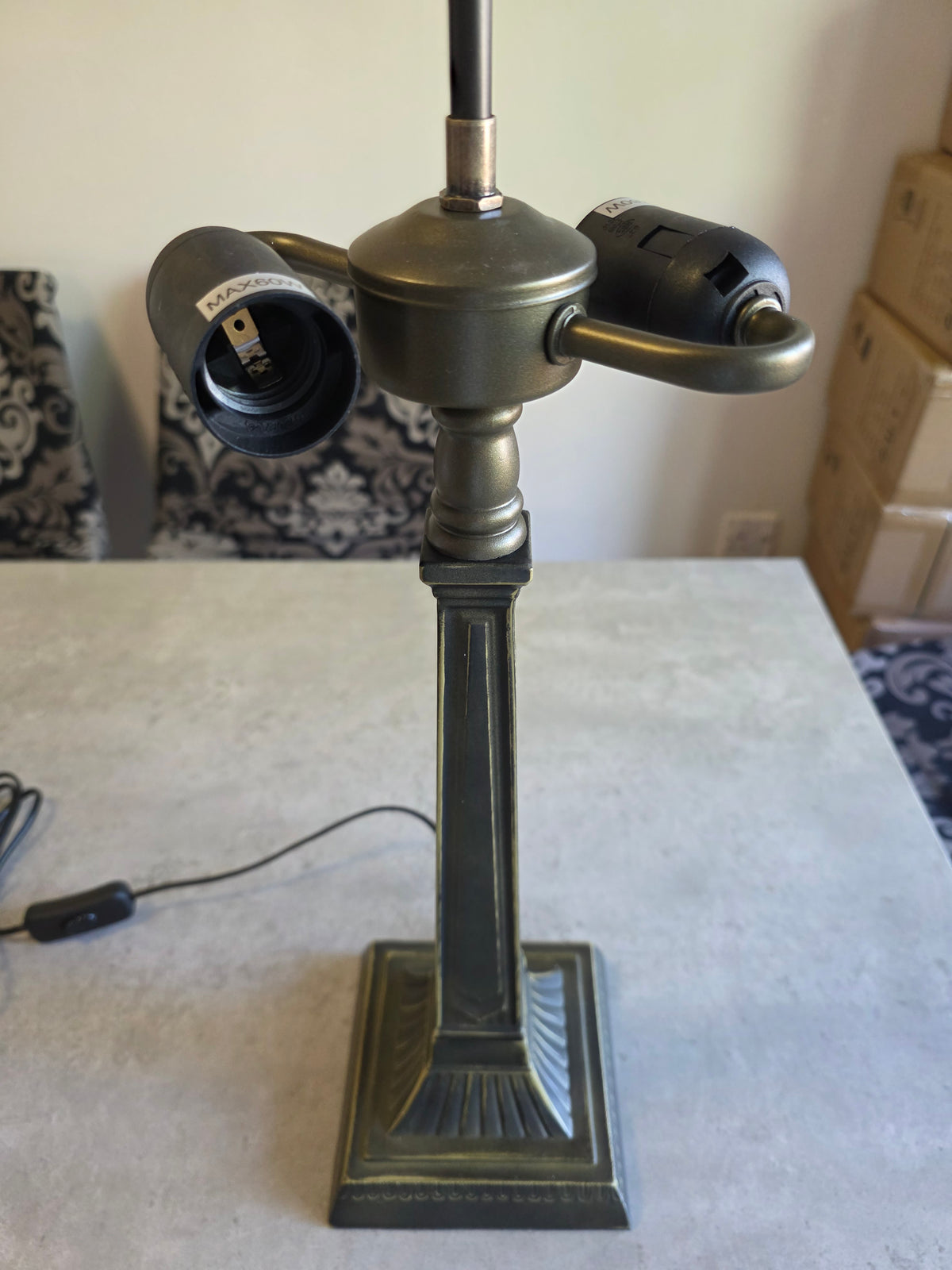 New Tiffany Style Lamp Base For 16 Inch Table Lamps