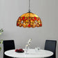 Tiffany Style Pendant Lamp 16 inch Handcrafted Shade