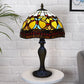 10 Inch Tiffany Style Handmade Stained Glass Table Lamp Multicolor