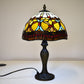 10 Inch Tiffany Style Handmade Stained Glass Table Lamp Multicolor