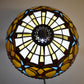 10 Inch Tiffany Style Handmade Stained Glass Table Lamp Multicolor