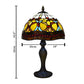 10 Inch Tiffany Style Handmade Stained Glass Table Lamp Multicolor