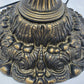 A copper color base for 18 inch iffany style green floor lamp