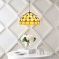 Beautiful 10 Inch Pendent Lamp Tiffany Style Stained Glass Handmade Shade