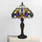 Handmade Stained Glass Tiffany Style Lamp 10 Inch