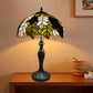 16 Inch Leave design Tiffany Style Table Lamp