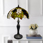 16 Inch Leave design Tiffany Style Table Lamp