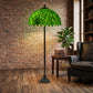 Tiffany Style Standard Lamp Green Color