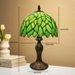 8 Inch Green Tiffany Style Table Lamp