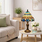 Multicolor 8 Inch Tiffany Style Table Lamp