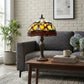 10 Inch Tiffany Style Handmade Stained Glass Table Lamp Multicolor