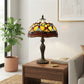 10 Inch Tiffany Style Handmade Stained Glass Table Lamp Multicolor