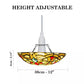 12 inch Shade Multicolor Tiffany Style Pendant Lamp Stained Glass