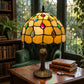 Tiffany Style Desks Lamp Stained Glass Handcrafted Art Bedside Lamp