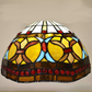 10 Inch Tiffany Style Handmade Stained Glass Lamp Shade for Table/Pendant/Ceiling